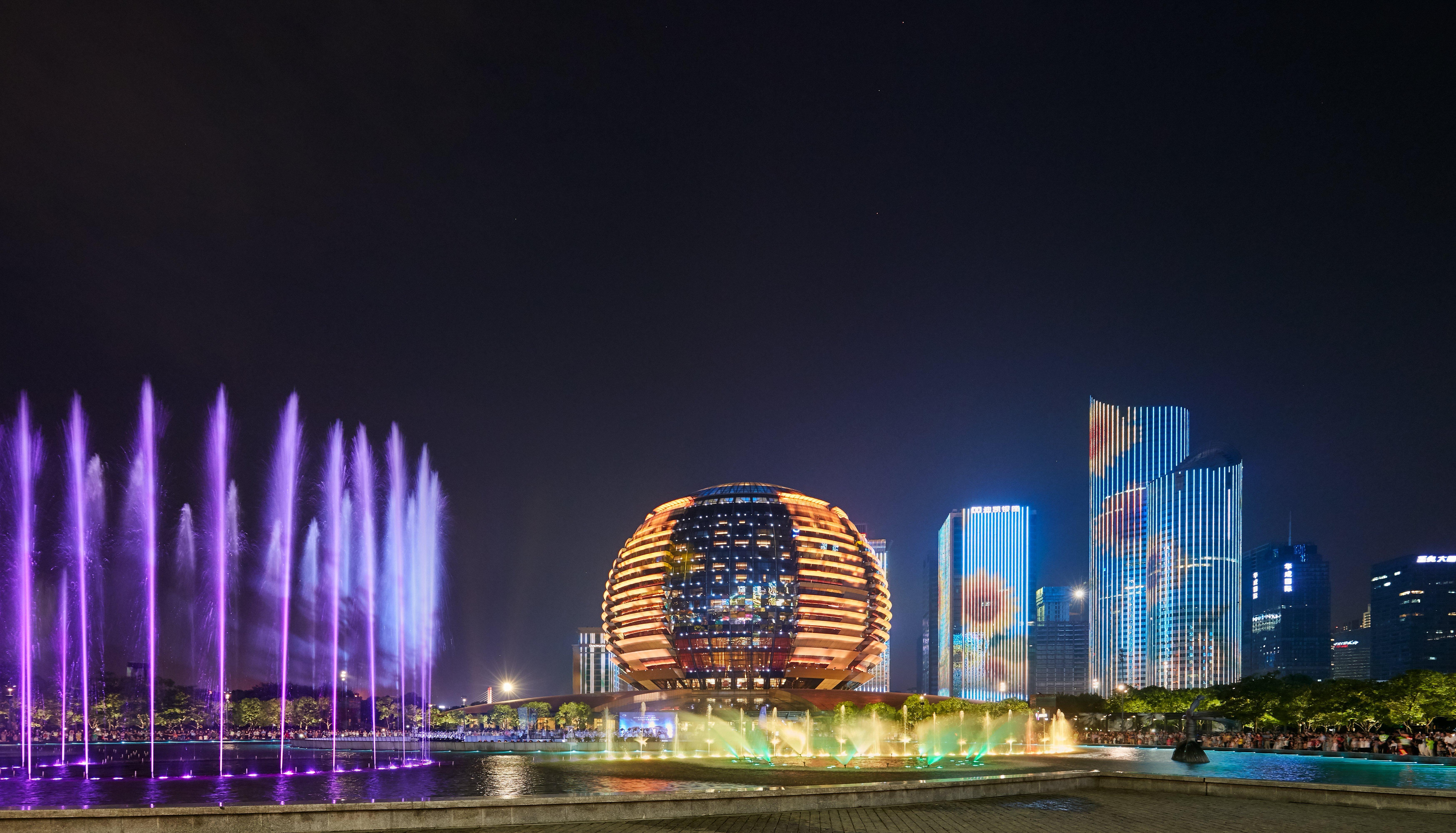 Intercontinental Hangzhou Icc By Ihg المظهر الخارجي الصورة